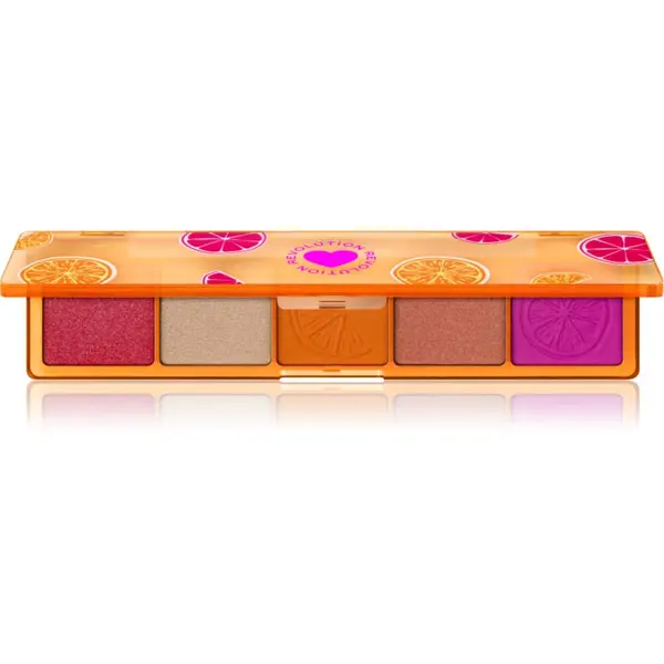 I Heart Revolution I Heart Revolution Zesty Zing Mini Match Palette paleta sjenila za oči 5.5 g