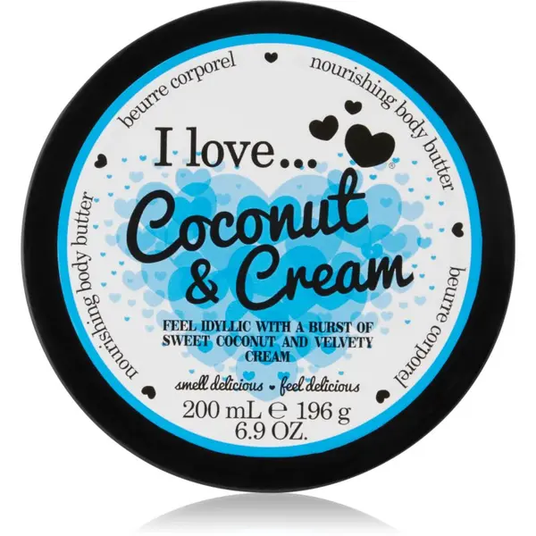 I Love I Love Coconut & Cream maslac za tijelo 200 ml