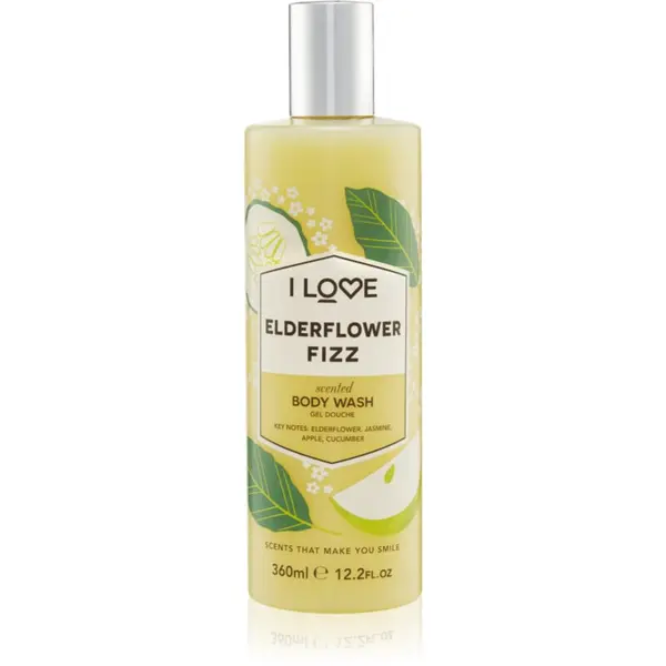 I Love I Love Elderflower Fizz gel za tuširanje 350 ml