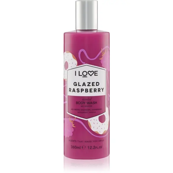 I Love I Love Glazed Raspberry gel za tuširanje 350 ml