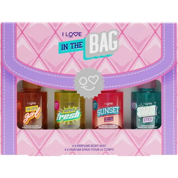 I Love I Love In The Bag poklon set sprej za tijelo
