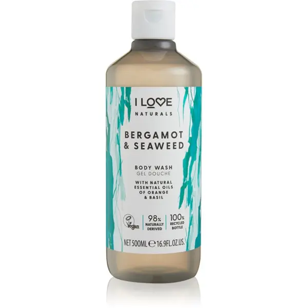 I Love I Love Naturals Bergamot & Seaweed parfumirani gel za tuširanje 500 ml