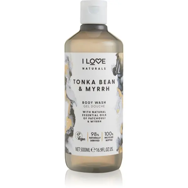 I Love I Love Naturals Tonka Bean & Myrrh gel za tuširanje 500 ml