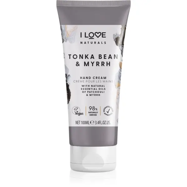 I Love I Love Naturals Tonka Bean & Myrrh krema za ruke 100 ml