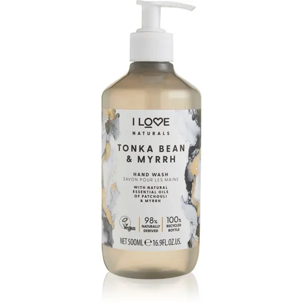 I Love I Love Naturals Tonka Bean & Myrrh tekući sapun za ruke 500 ml