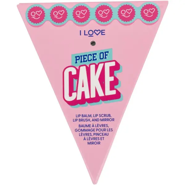 I Love I Love Piece of Cake poklon set za usne