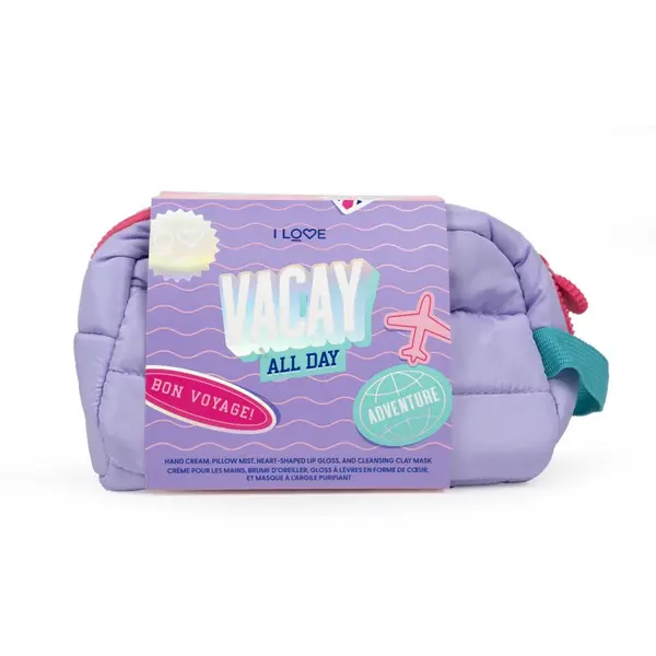 I Love I Love Vacay All Day poklon set za putovanje