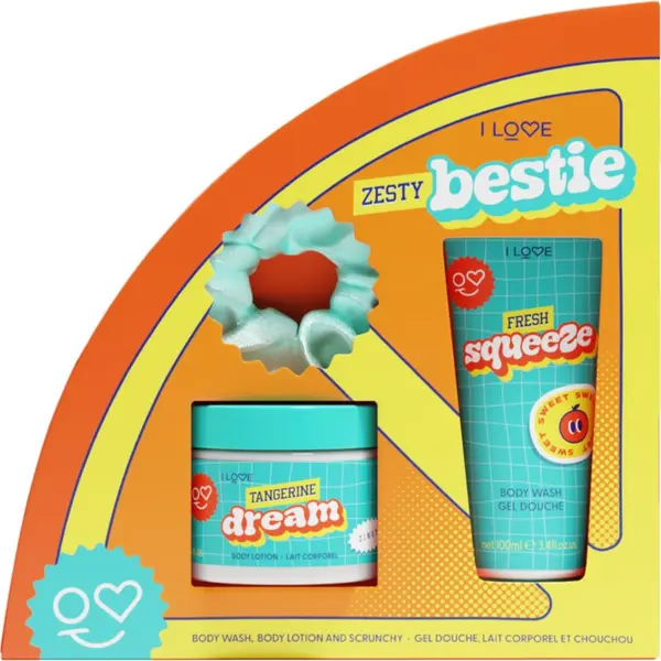 I Love I Love Zesty Bestie poklon set parfemi Zesty Orange