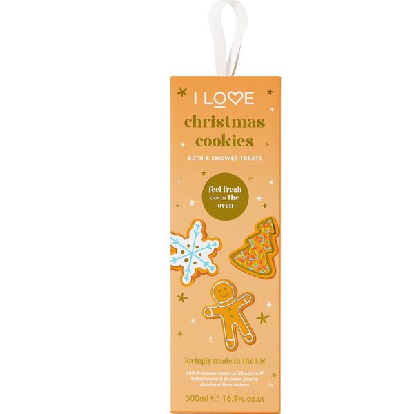I love... I love... Bathtime Treats Christmas Cookies poklon set za tuširanje