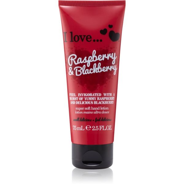 I love... I love... Raspberry & Blackberry krema za ruke 75 ml