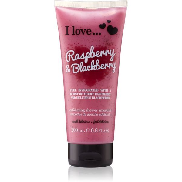 I love... I love... Raspberry & Blackberry piling za tuširanje 200 ml