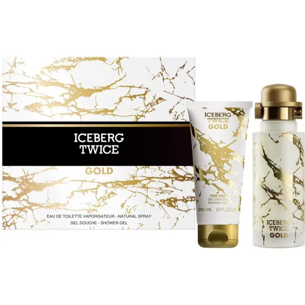 Iceberg Iceberg Twice Gold poklon set za muškarce 1 kom