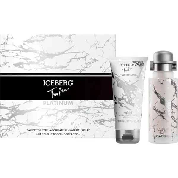 Iceberg Iceberg Twice Platinum poklon set za žene 1 kom