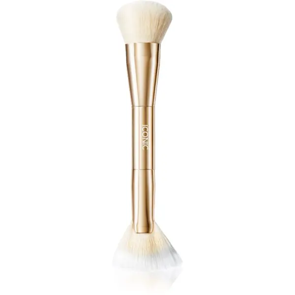 ICONIC London ICONIC London Cheek Glow Duo Brush obostrani kist 1 kom