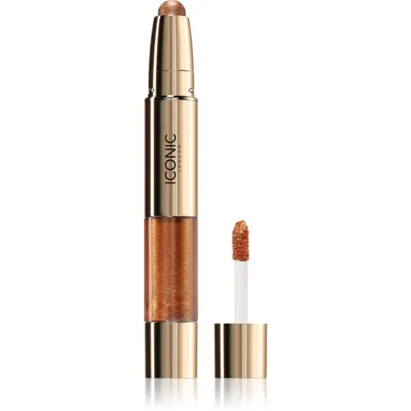 ICONIC London ICONIC London Glaze Crayon sjenilo za oči sa šljokicama nijansa Lava 5.14 g