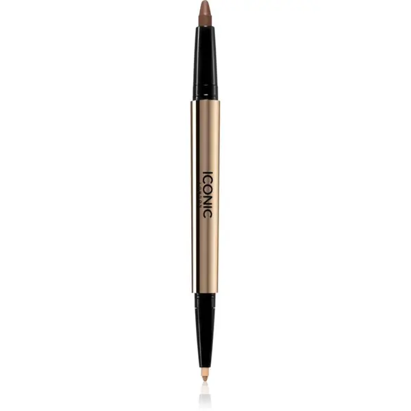 ICONIC London ICONIC London Smokey Eye Duo Kajal dvostrana olovka za oči nijansa Natural Neutral 0.85 g