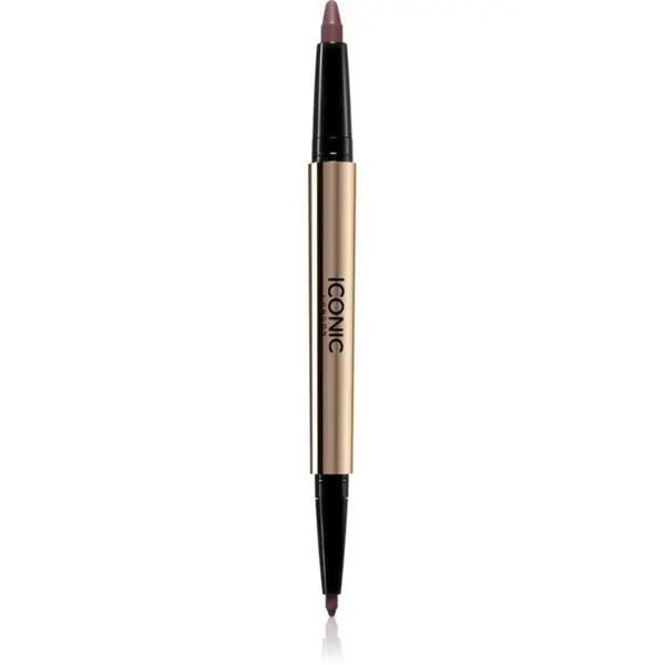 ICONIC London ICONIC London Smokey Eye Duo Kajal dvostrana olovka za oči nijansa Spiced Plum 0.85 g
