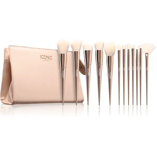 ICONIC London ICONIC London Ultimate Brush Set Set kistova s torbicom