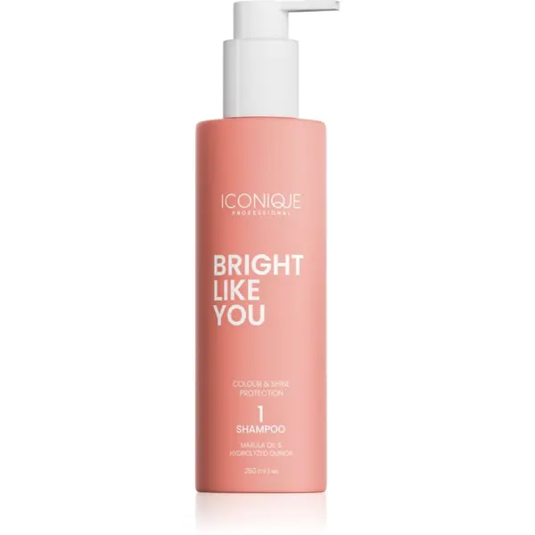 ICONIQUE Professional ICONIQUE Professional BRIGHT LIKE YOU Colour & Shine Protection Shampoo obnavljajući šampon za obojenu kosu 250 ml