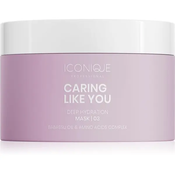 ICONIQUE Professional ICONIQUE Professional CARING LIKE YOU Deep Hydration maska za dubinsku hidrataciju za suhu i oštećenu kosu 200 ml