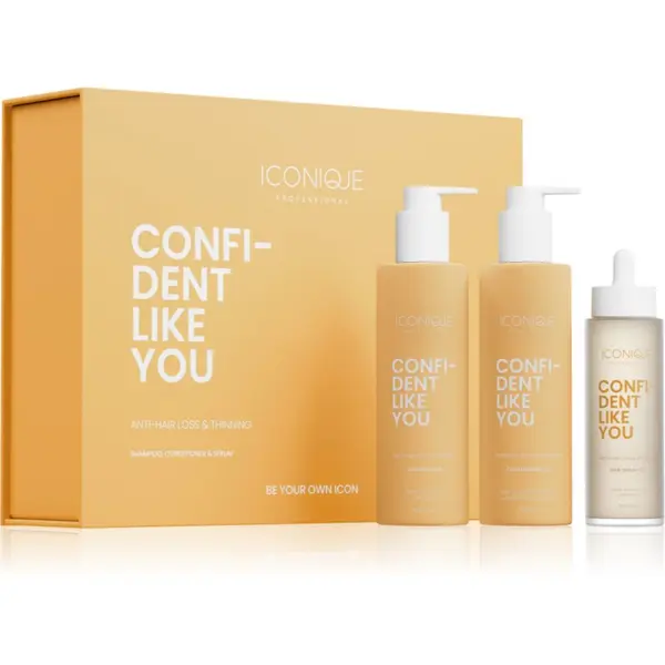 ICONIQUE Professional ICONIQUE Professional CONFIDENT LIKE YOU Anti-Hair Loss & Thinning Set set protiv gubitka kose