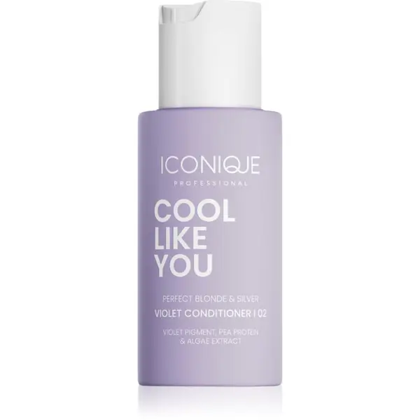 ICONIQUE Professional ICONIQUE Professional COOL LIKE YOU Perfect Blonde & Silver Violet regenerator neutralizirajući žuti tonovi 70 ml