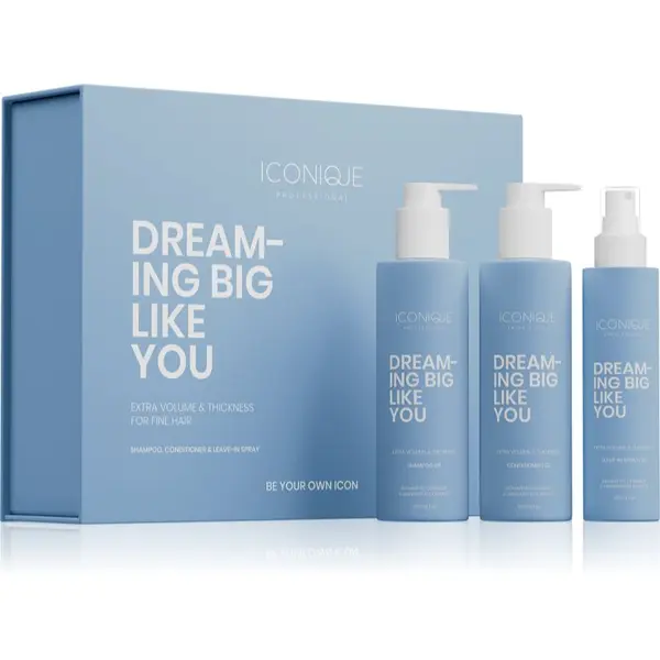 ICONIQUE Professional ICONIQUE Professional DREAMING BIG LIKE YOU Volume & Thickness Set set za povećanje volumena