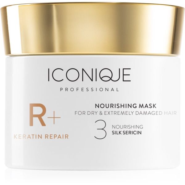 ICONIQUE Professional ICONIQUE Professional R+ Keratin repair Nourishing mask obnavljajuća maska za suhu i oštećenu kosu 100 ml