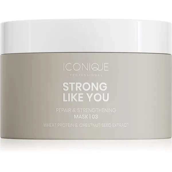 ICONIQUE Professional ICONIQUE Professional STRONG LIKE YOU Repair & Strengthening regenerirajuća maska za oštećenu kosu 200 ml