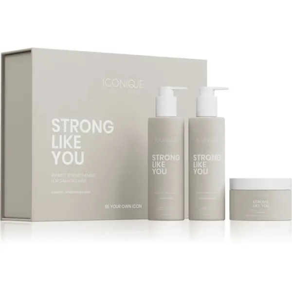 ICONIQUE Professional ICONIQUE Professional STRONG LIKE YOU Repair & Strengthening Set set za oštećenu kosu