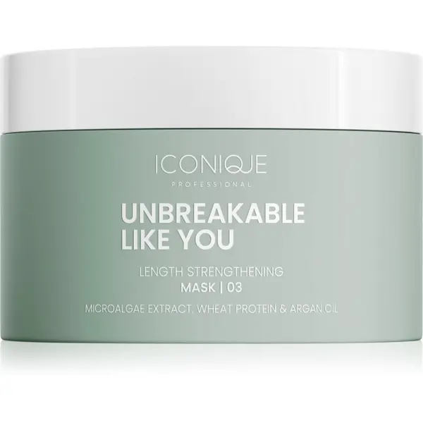 ICONIQUE Professional ICONIQUE Professional UNBREAKABLE LIKE YOU Length Strengthening maska ​​za jačanje duljina kose 200 ml