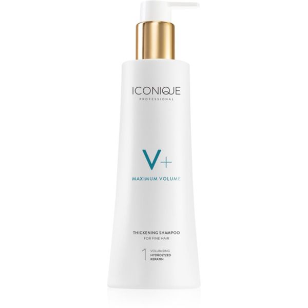 ICONIQUE Professional ICONIQUE Professional V+ Maximum volume Thickening shampoo šampon za volumen tanke kose 250 ml