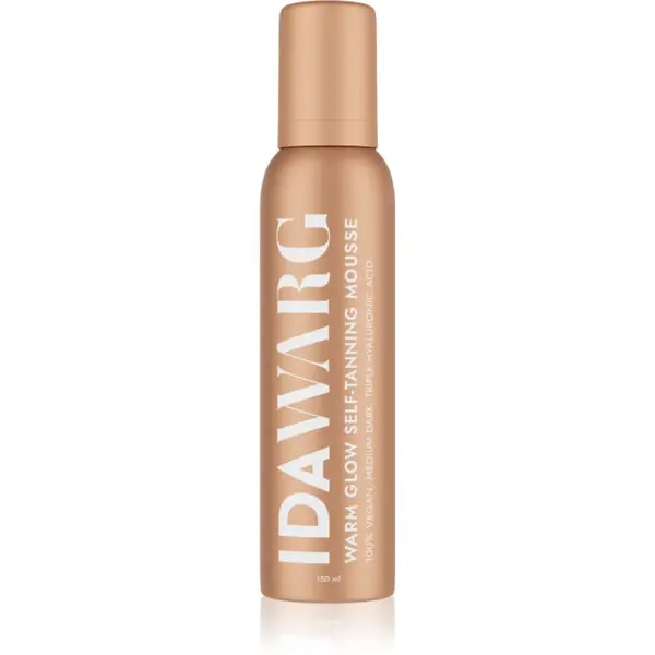 IDA WARG Beauty IDA WARG Beauty Self-Tanning Mousse Warm Glow pjena za samotamnjenje 150 ml