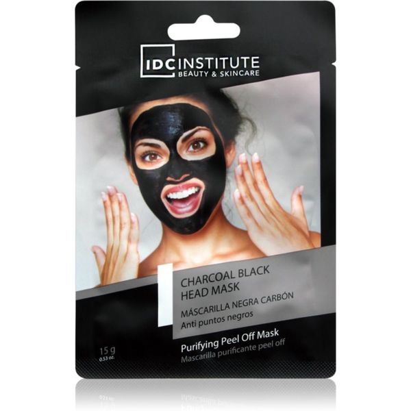 IDC INSTITUTE IDC Institute Charcoal Blackhead Mask Peel-Off maska protiv mitesera s aktivnim ugljenom 15 g