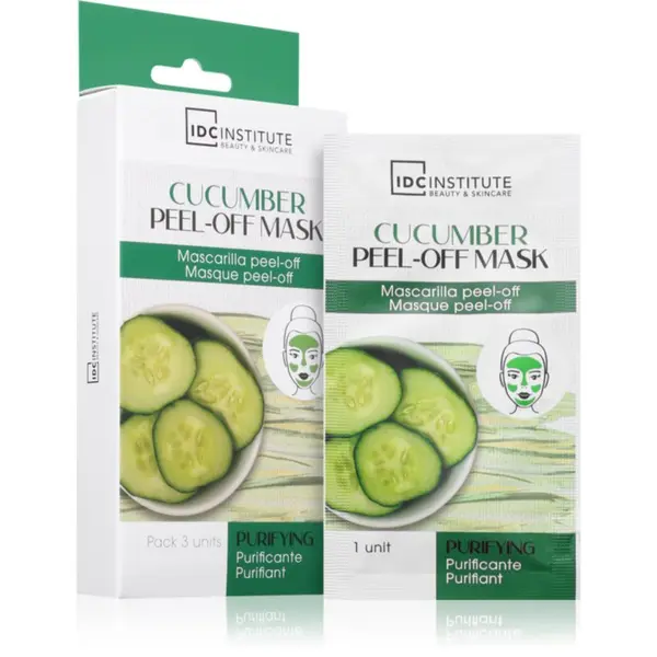 IDC INSTITUTE IDC Institute Cucumber Peel-Off maska za lice 3x8 g