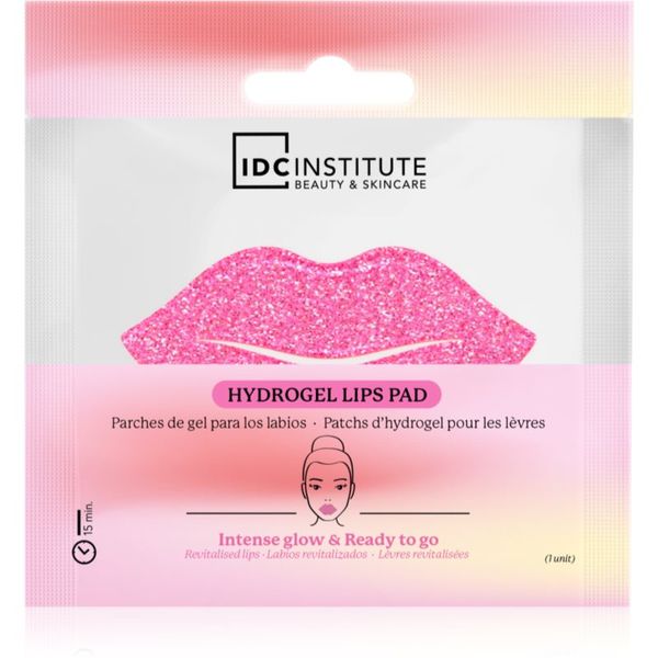 IDC INSTITUTE IDC Institute Glitter Lip Pink hidrogel maska za usne 1 kom