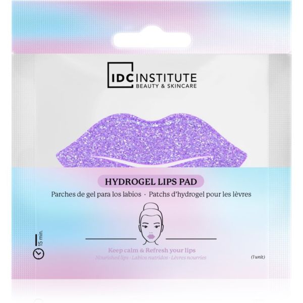 IDC INSTITUTE IDC Institute Glitter Lip Purple hidrogel maska za usne 1 kom