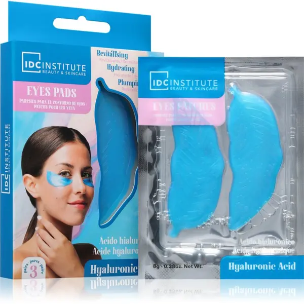 IDC INSTITUTE IDC Institute Hyaluronic Acid Eye Patches hidrogel jastučići protiv podočnjaka 3 par