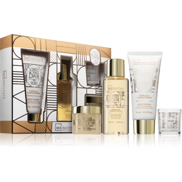 IDC INSTITUTE IDC Institute Scented Bath Gold Perfect Bath poklon set za žene