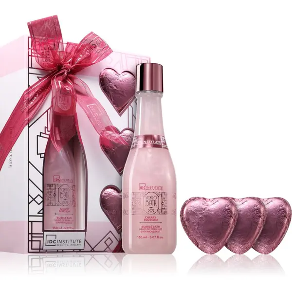 IDC INSTITUTE IDC Institute Scented Bath Rose Bubble Bath Set poklon set za žene