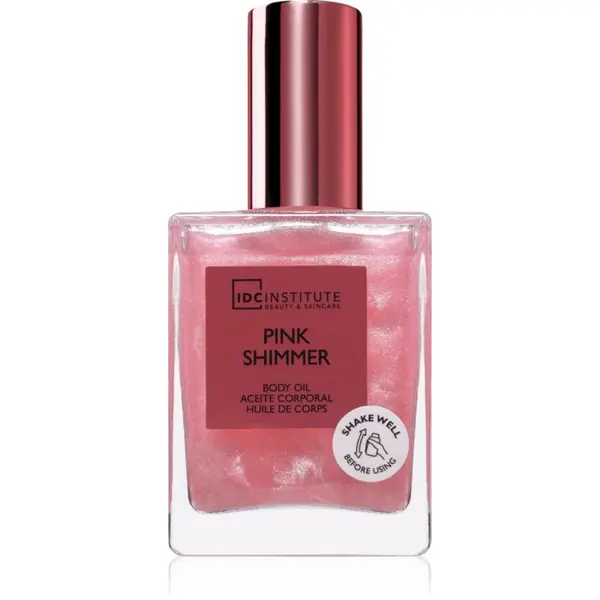 IDC INSTITUTE IDC Institute Shimmer Pink svjetlucavo ulje za tijelo 45 ml