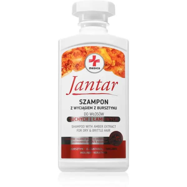 Ideepharm Ideepharm Jantar Medica intenzivni hranjivi šampon za suhu kosu 330 ml