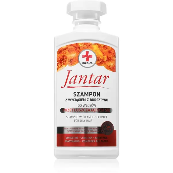 Ideepharm Ideepharm Jantar Medica šampon za masnu kosu 330 ml