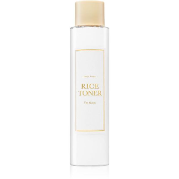 I'm from I'm from Rice omekšavajući i hidratantni tonik za intenzivnu regeneraciju i zatezanje lica 150 ml