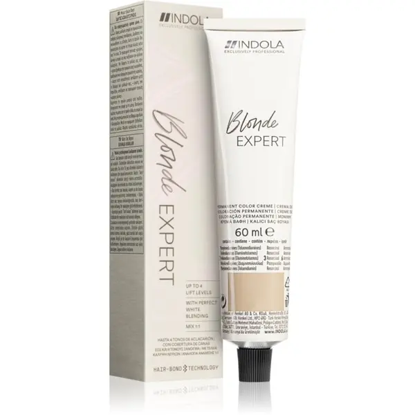 Indola Indola Blond Expert trajna boja za kosu za plavu kosu nijansa 1000.22 60 ml