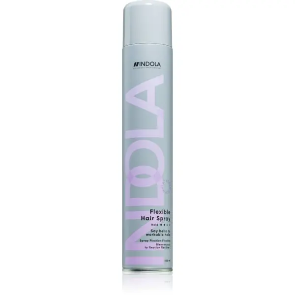 Indola Indola Flexible Hair Spray lak za kosu za prirodno učvršćivanje 500 ml