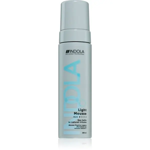 Indola Indola Light Mousse pjena za kosu za prirodno učvršćivanje 200 ml