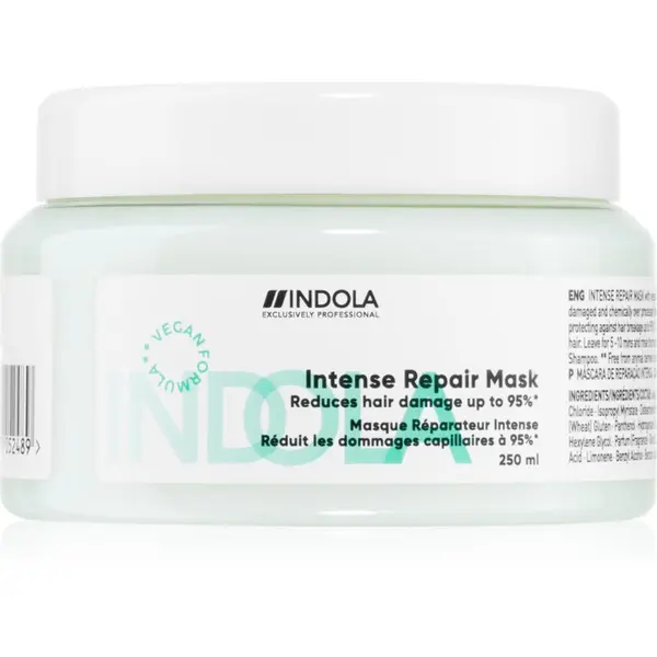 Indola Indola Repair Intense Repair Mask maska za učvršćivanje za izrazito oštećenu kosu 250 ml
