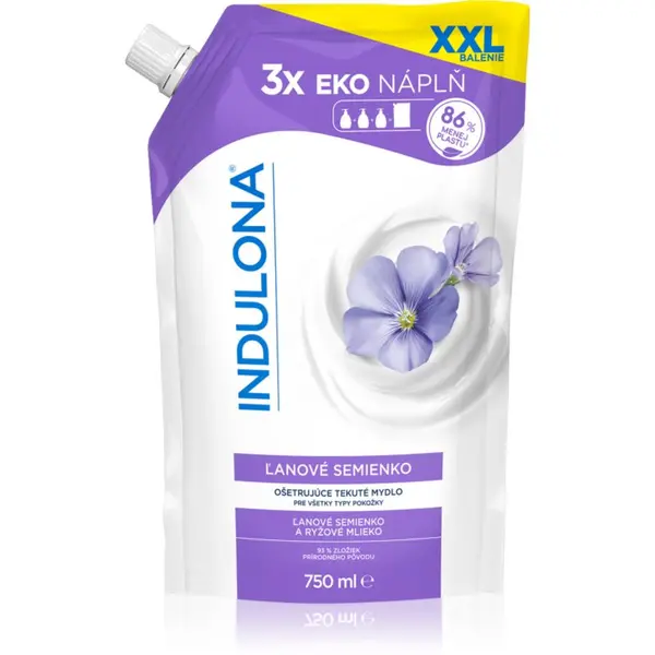 Indulona Indulona Linseed tekući sapun zamjensko punjenje 750 ml