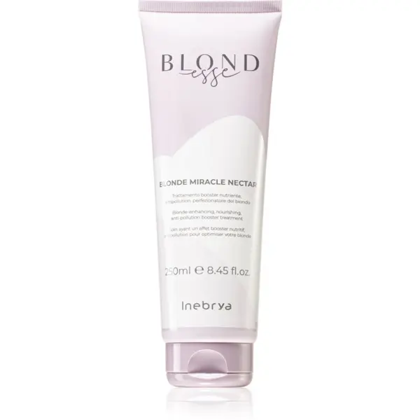 Inebrya Inebrya BLONDesse Blonde Miracle Nectar kura za dubinsku ishranu za plavu kosu 250 ml